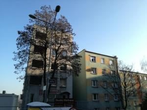Budynek, w którym mieści się apartament