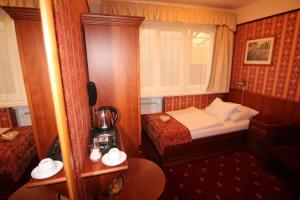 Krevet ili kreveti u jedinici u okviru objekta Old Prague Hotel