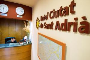 Certifikát, ocenenie alebo iný dokument vystavený v ubytovaní Hotel Ciutat De Sant Adria