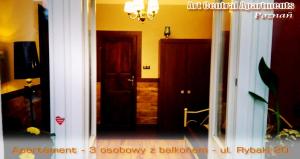 Televízia a/alebo spoločenská miestnosť v ubytovaní Art Apartments