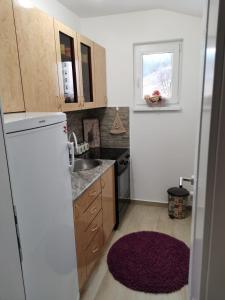 Eldhús eða eldhúskrókur á Apartman Jela
