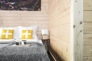 Posteľ alebo postele v izbe v ubytovaní Tamok Lifestyle Villa