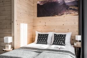 Posteľ alebo postele v izbe v ubytovaní Tamok Lifestyle Villa