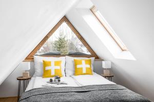 Posteľ alebo postele v izbe v ubytovaní Tamok Lifestyle Villa