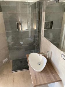 Koupelna v ubytování B&B Bertani