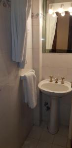Koupelna v ubytování Primacy Apart Hotel