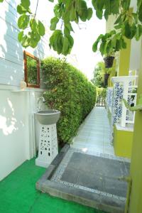 Zahrada ubytování Little home poolvilla