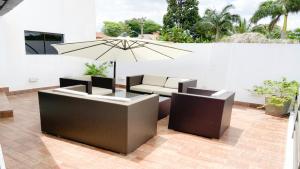 Jardin de l'établissement Danieri Asunción Hotel