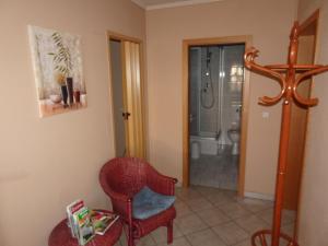 Posezení v ubytování Ferienwohnung Gisela Kästner Stolpen + 13 fotografií