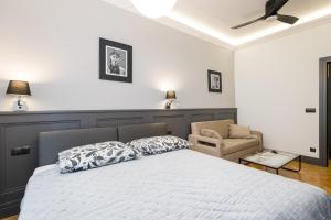 Posteľ alebo postele v izbe v ubytovaní LUXURY Apartment at the Main Square