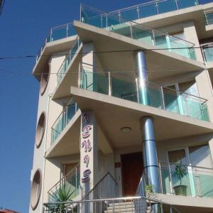 Balkón nebo terasa v ubytování VENIS hotel