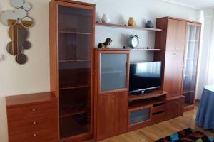 TV a/nebo společenská místnost v ubytování APARTAMENTO CONGRESO