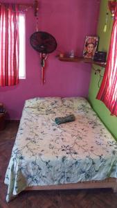 Posteľ alebo postele v izbe v ubytovaní Mi Cuartito en Bacalar