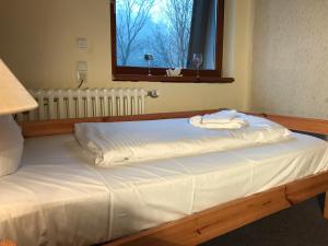 Postel nebo postele na pokoji v ubytování Haus Merian