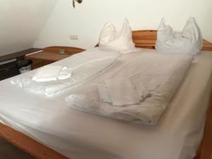 Postel nebo postele na pokoji v ubytování Haus Merian