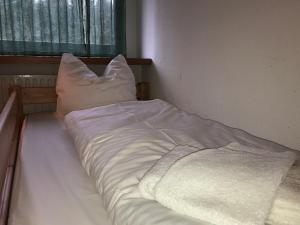 Postel nebo postele na pokoji v ubytování Haus Merian