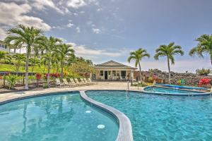 Kolam renang di atau dekat dengan Tropical Kona Resort Townhome Patio and Ocean Views