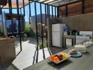 Kuchyň nebo kuchyňský kout v ubytování Entre Vides Valle de Guadalupe