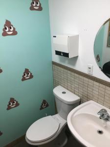 Ванна кімната в Auberge Alternative