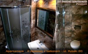 Kúpeľňa v ubytovaní Art Apartments