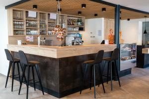 The lounge or bar area at Pension Schlaneiderhof