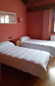 Postel nebo postele na pokoji v ubytování Casa Rural Izarrak