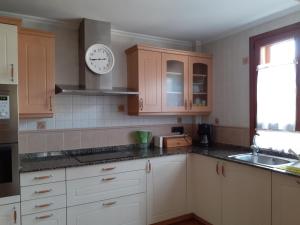 Kuchyň nebo kuchyňský kout v ubytování Casa Rural Izarrak