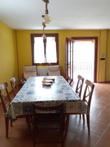 Posezení v ubytování Casa Rural Izarrak