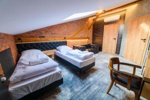 Posteľ alebo postele v izbe v ubytovaní Lord Jack Apartments