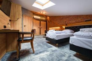 Posteľ alebo postele v izbe v ubytovaní Lord Jack Apartments