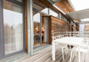 Balkón nebo terasa v ubytování Das Sonnreich - Thermenhotel Loipersdorf