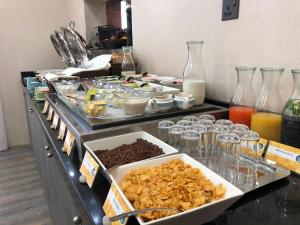 Comida no hotel ou em algum lugar perto