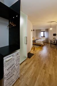 Posezení v ubytování Hotel Wolf