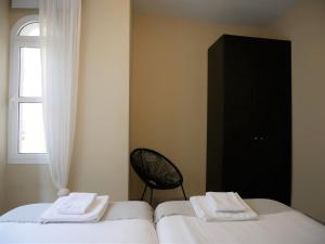 Cama o camas de una habitación en CSE San Miguel