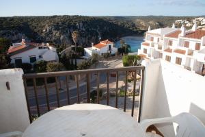a view from the balcony of a villa at Homenfun Menorca Cala en Porter in Cala en Porter