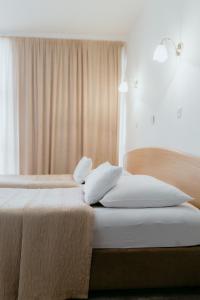 Postel nebo postele na pokoji v ubytování Hotel Silver