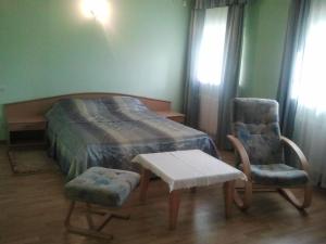 Cama o camas de una habitación en Žemyn upe