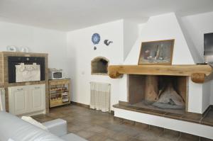 Η κουζίνα ή μικρή κουζίνα στο Casa Oggiano