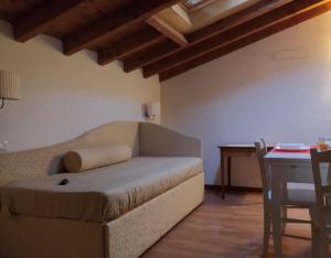 Posezení v ubytování Cascina Volta