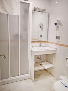 Kúpeľňa v ubytovaní Hostal Bodega