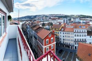 Cảnh Coimbra hoặc tầm nhìn thành phố từ căn hộ