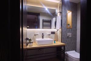 Koupelna v ubytování Green Boutique Hotel