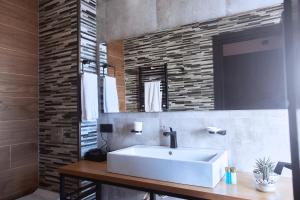 Koupelna v ubytování Green Boutique Hotel