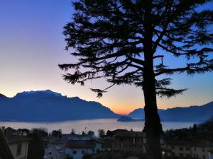 Vue générale sur la montagne ou vue sur la montagne depuis l'appartement