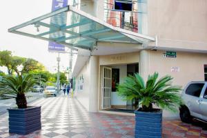 Bangunan di mana terletaknya hotel