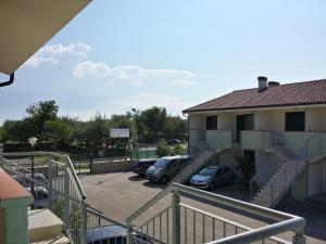Budova, kde se aparthotel nachází