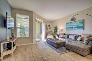 A seating area at Modern Condo with Pool 4 Mi to Clearwater Beach!