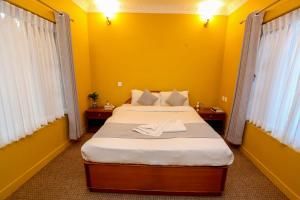 Postelja oz. postelje v sobi nastanitve Gaurishankar Backpackers hostel