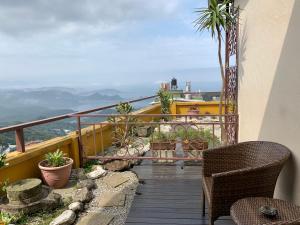 Nespecifikovaný výhled na hory nebo výhled na hory při pohledu z bed and breakfast