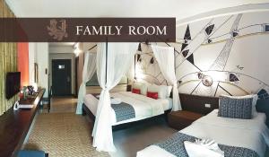 Postel nebo postele na pokoji v ubytování Bamboori Boutique Resort